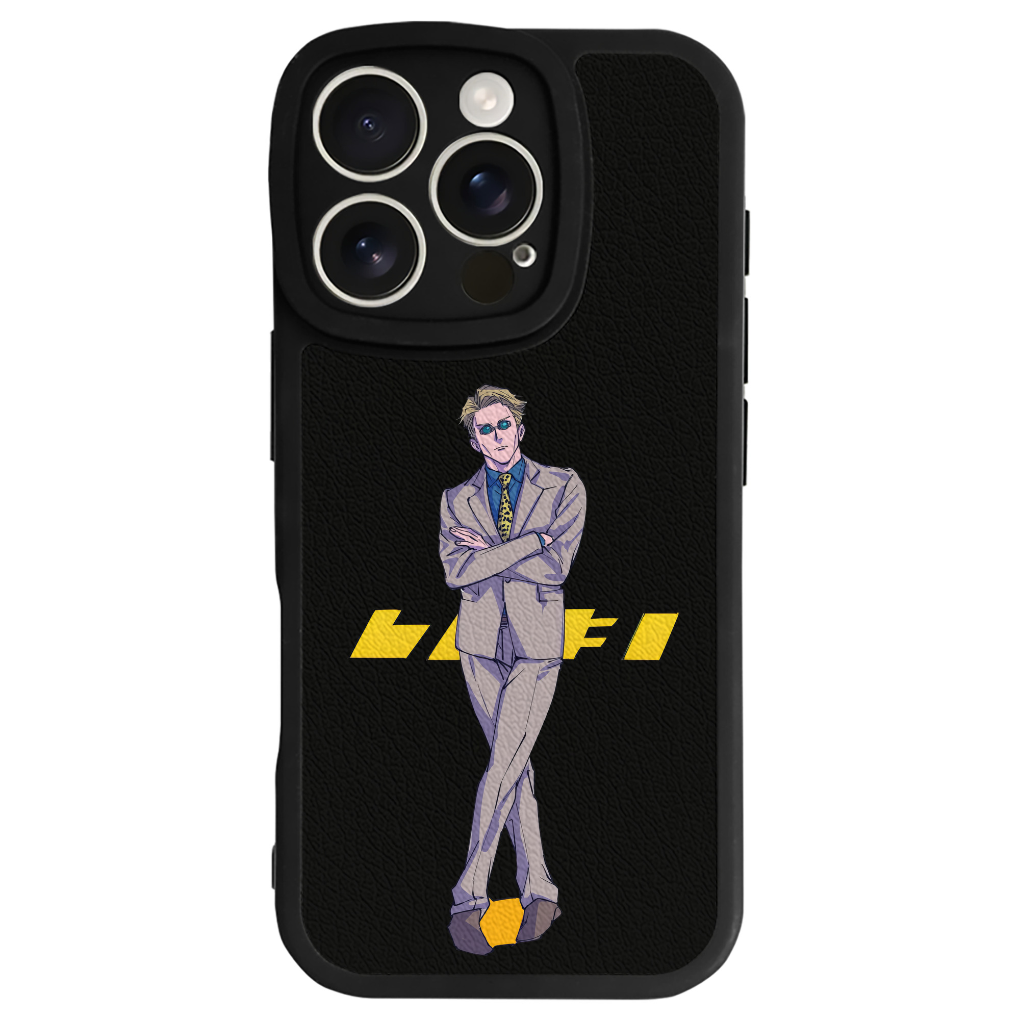 （画像用） 呪術廻戦 Jujutsu Kaisen 【iPhone 16シリーズ対応】シリコンスマホケース（レザー調） 材質：シリコン